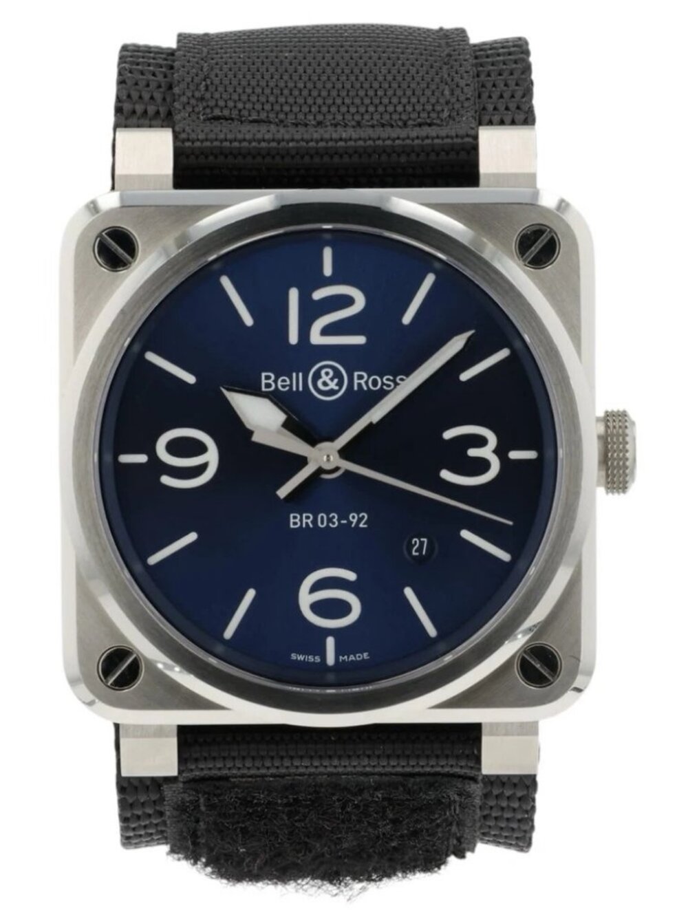 Bell & Ross Blue Dial Stainless Steel 42mm Automatic Movement Men’s BF03-92